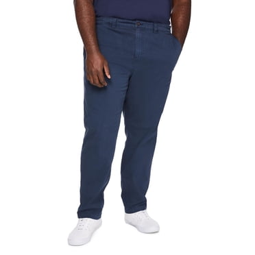 George Big Men's Slim Straight Cotton Chino Pant