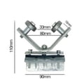 thumbnail image 1 of Heavy-Duty Stainless Steel Pulley System - 1.57"/1.97" Angle Iron Bearing Pulleys for Lifting/Sliding Applications, 1 of 1