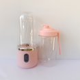 thumbnail image 1 of Portable Blender and Juicer 2-in-1  Personal Smoothie Maker with 1500mAh USB Rechargeable Battery  13.53oz Capacity  BPA-Free ABS Material  Stainless Steel Blades  Ideal for Shakes  Juice, 1 of 7