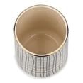 thumbnail image 3 of Thyme & Table Ceramic Utensil Holder, Cross Grid, 3 of 5
