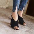 thumbnail image 1 of LSLJS Talon Épais Grande Taille pour Femmes avec Talon Haut pour Femmes, 1 of 7