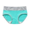 thumbnail image 3 of 5 Pcs Culottes Patchwork pour Femmes Culottes sous-Vêtements Culottes Bikini sous-Culottes, 3 of 8