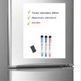 thumbnail image 4 of Dry Wipe White Whiteboard Magnetic Board Fridge Magnet Note Flexible (A3), 4 of 5