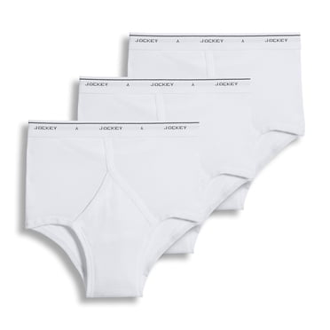 Jockey Slip Classique Taille Haute pour Homme en Coton 100 % - Lot de 3