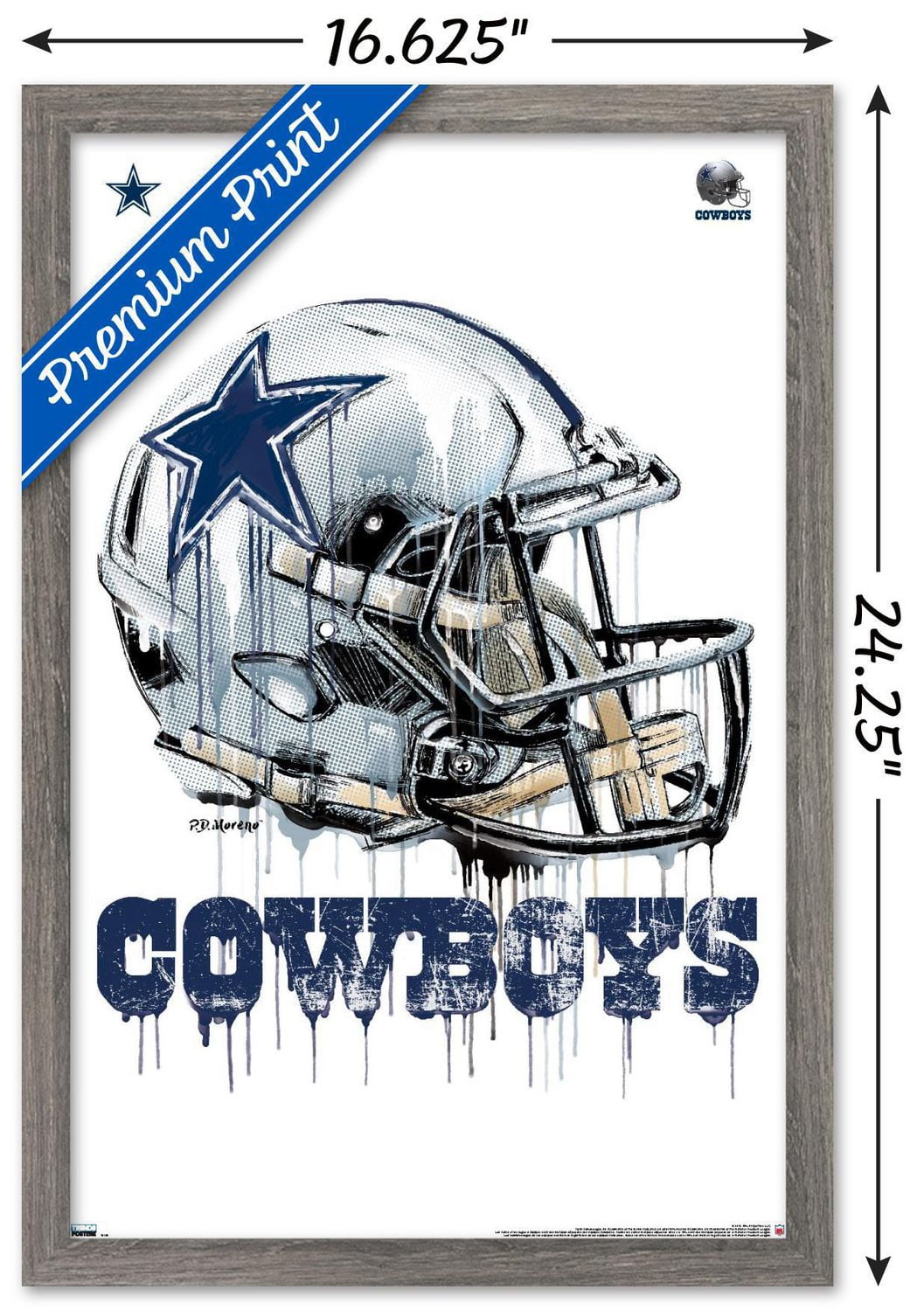 NFL Dallas Cowboys - Casque anti-goutte 20