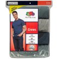 thumbnail image 1 of Fruit of the Loom Men`s 4-Pack Assorted Crew T-Shirt, XL, Assorted, 1 of 1