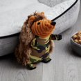thumbnail image 3 of Vibrant Life 8-Inch Stuffed Plush Squeaky Camo Hedgehog Dog Toy, 3 of 7