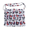 thumbnail image 1 of Egg Collecting Apron With Multiple Pockets Chicken Print Design Durable Polyester Gardening Apron For Farm Poultry Care And Harvesting Chef Apron And Teacher Apron Baking Apron Joke Garden Apron with, 1 of 3