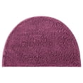 thumbnail image 4 of Carpet - Half Round Bathroom Rug for Comfort Durable Thickened Furry Soft and Machine Washable Bath Mat for Everyday Use, 4 of 7