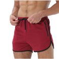 thumbnail image 1 of ohmzyzo Men's Running Shorts 3 Inch Quick Dry Gym Athletic Jogging Shorts with Zipper Pockets, 1 of 6