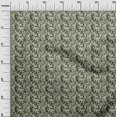 thumbnail image 3 of oneOone Polyester Spandex Dark Green Fabric Floral Sewing Craft Projects Fabric Prints By Yard 56 Inch Wide, 3 of 4