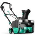 thumbnail image 3 of EDTara 20 Inch Corded Electric Snow Blower, 15-Amp Motor, 25 ft Throw Distance, 180° Rotating Chute, Dual LED Lights, Adjustable Handle for Driveways & Walkways, 3 of 7