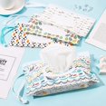thumbnail image 5 of Lot de 4 Sachets de Lingettes Humides Très Grands 10 x 6 Étui de Lingettes pour Bébé Réutilisable Distributeur de Lingettes Rechargeable Contenant de Voyage Sac de Lingettes pour Bébé et Adulte (Coloré), 5 of 5