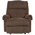 thumbnail image 3 of Contemporary Kelly Bark Super Soft Microfiber Rocker Recliner, 3 of 9
