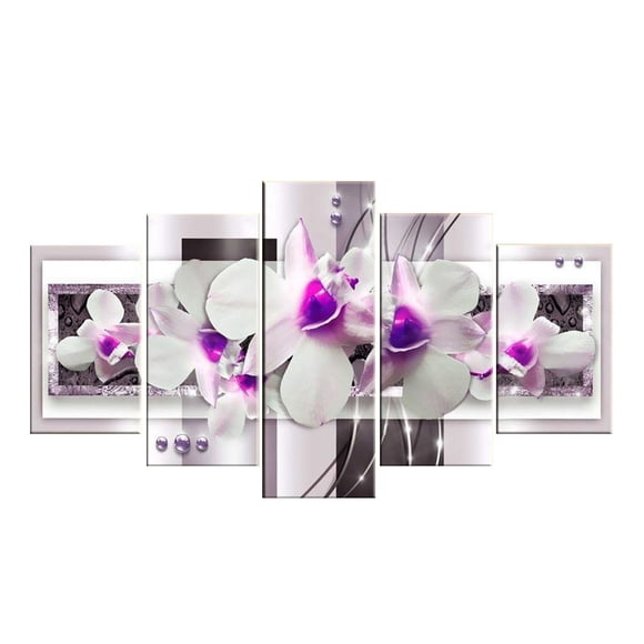 Canvas Paintings Wall Art Fashion Wall Art Canvas Painting 5 Mangnolia Flower Framed Canvas Wall Art Flower Canvas Wall Art Canvas Prints Wall Art