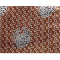 thumbnail image 5 of oneOone Georgette Viscose Orange Fabric Abstract Block Sewing Craft Projects Fabric Prints By Yard 42 Inch Wide, 5 of 5
