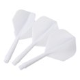 thumbnail image 4 of Unique Bargains Integrated Dart Shaft Flights, 9 Pack Durable Dart Flight Set, White, 4 of 5