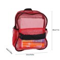 thumbnail image 3 of Transparent Backpack Beach Bag - Water Resistant Carryall for Swimming Travel Kids School Essentials, 3 of 7