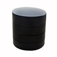 thumbnail image 1 of CEHVOM Boîte de Rangement pour Bijoux à 4 Couches Plateau de Rangement Rotatif pour Accessoires de Bijoux avec Couvercle Liquidation, 1 of 3