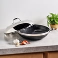 thumbnail image 1 of Hexclad Wok de 35,6 cm (14 Po) avec Couvercle, 1 of 1