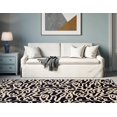 thumbnail image 2 of Linon Calibri Sasha Polypropylene 4'3"x7'3" Rug in Blue and Bone, 2 of 6