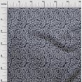 thumbnail image 2 of oneOone Polyester Lycra Fabric Leaves & Floral Block Print Sewing Fabric BTY 56 Inch Wide, 2 of 4