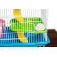 thumbnail image 2 of Prevue Pet Petite cage de hamster bleue, 2 of 8
