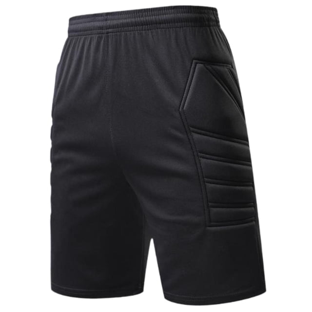 Almencla Short de Protection de Gardien de Football Confortable Ajustement Ergonomique Cuisse Rembourrée L