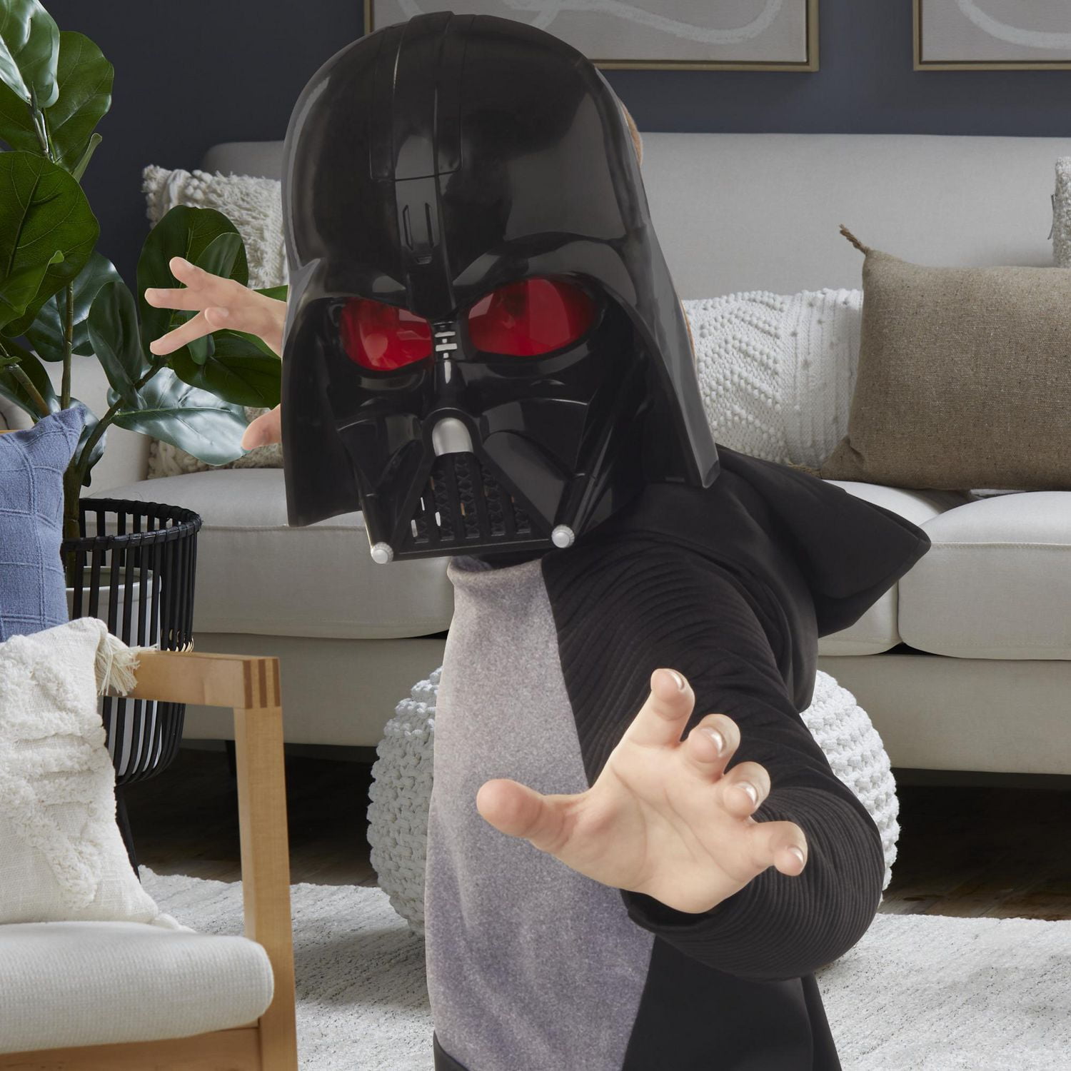 Star Wars Masque électronique de Dark Vador, déguisement Star Wars pour enfants, à partir de 5 ans
