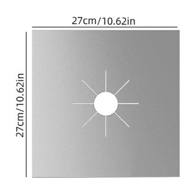 Gas Stove Mat Protector Thickened Oil-Proof Heat-Resistant Non-Stick Stove Protection Pad for Gas Cooktops