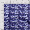 thumbnail image 2 of oneOone Rayon Blue Fabric Abstract Zigzag Fabric For Sewing Printed Craft Fabric By The Yard 56 Inch Wide, 2 of 4