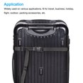 thumbnail image 5 of Unique Bargains Suitcase Belts with Quick Release Buckle Luggage Straps, Black, 5 of 5