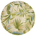 thumbnail image 1 of HomeRoots 354133 7 ft. 6 in. Round UV-Treated Polypropylene Sand Area Rug, 1 of 1