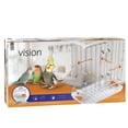 thumbnail image 4 of Vision Cage à Oiseaux pour Grands Oiseaux, Double Hauteur, Barreaux Larges, 4 of 7