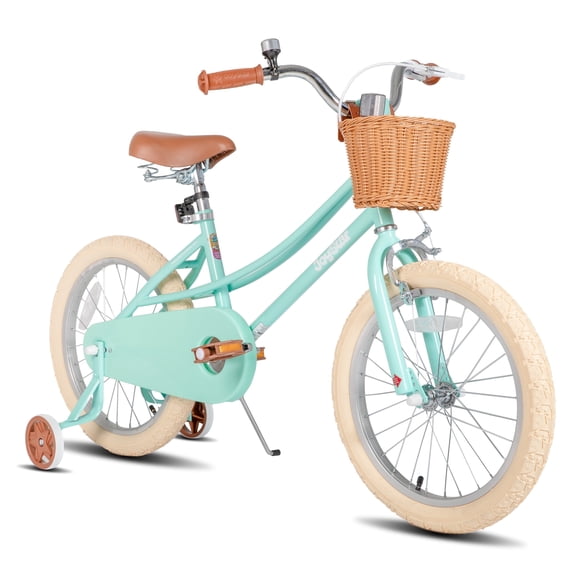 JOYSTAR Girls Bikes for Kids 2-12 Years Old, 12" 14" 16" 18" 20" with Training Wheels, in Pink, Green, Purple, Blue & Yellow