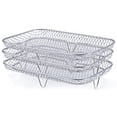 thumbnail image 1 of Three-Layer Air Fryer Steaming Rack Stainless Steel DZ201 Dehydration Rack Food Drying Stand For Air Fryer Pressure Cooker, 1 of 12