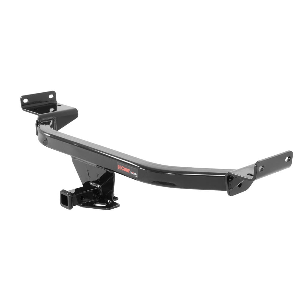 Curt Hitch 12158 Trailer Hitch Rear Class II; Square Tube; 1-1/4 Inch Receiver; 3500 Pound Weight Carrying Capacity/ 350 Pound Tongue Weight