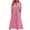 Z1 Pink, variant on Staron Sundresses for Women 2025 Lace Eyelet Short Sleeve Summer Midi Dresses Loose Beach Vacation Casual V Neck Sundress Dresses