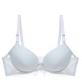 thumbnail image 1 of Bras for Women, Womens Solid Color Ring Oversized Gathering Underwear Daily Bra, 1 of 2