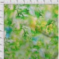 thumbnail image 4 of oneOone Silk Tabby Green Fabric Abstract Floral Craft Projects Decor Fabric Printed By The Yard 42 Inch Wide, 4 of 4