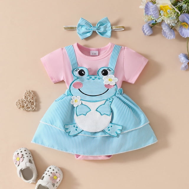 Newborn Clothes For Girls Baby Girls' Dresses Rompers Bodysuit Newborn Outfits Ropa De Bebe Baby Girl Romper 0-3 Months