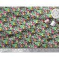 thumbnail image 3 of Soimoi Cotton Duck Fabric Animal Skin Abstract Print Fabric by Yard 56 Inch Wide, 3 of 3