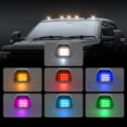 thumbnail image 2 of 5PCS Solar Powered CabRoof Running Light Car Marker Lights Solar Charging L M5F8, 2 of 3