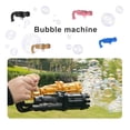 thumbnail image 1 of Bubble Making Machine Kids Plastic Bubble Maker Outdoor Party bubble maker Electric Bubbler Children Toy, Pink, 1 of 8