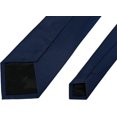 thumbnail image 4 of ORUYROP Men's Ties Solid Pure Color Plain Formal Black Ties For Men, 4 of 5