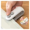thumbnail image 2 of 5pcs Portable Sealer Machine Heat Sealer Machine Bag Sealer Mini Heat Bag Sealing Machine Packa Sealer Bags Plastic Food Sealer Clip Bag Handheld Sealer Food Packaging Heat Sealer ,Easy Operation, 2 of 6