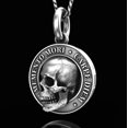 thumbnail image 3 of Memento Mori Skull Pendant, 3 of 5