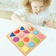 thumbnail image 5 of Mlkoz Office Tools Clearance, Number Puzzle Building Blocks Early Childhood Alphabet Shape Puzzle For Boys And Girls Intelligence Development Learning Tool, Birthday Gifts, 5 of 5