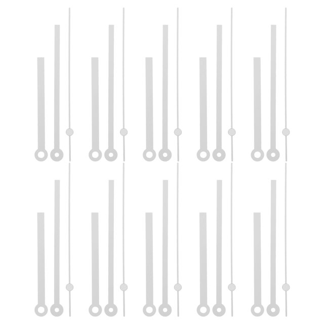 SHISUYAN 10 Sets Clock Hands Needles Clock Pointers Replacement Wall Clock Parts for DIY Repair