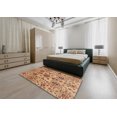 thumbnail image 4 of Ahgly Company Indoor Rectangle Abstract Red Oriental Area Rugs, 4' x 6', 4 of 6